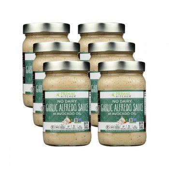 [해외] 프라이멀 키친 갈릭 알프레도 소스 15oz, 6개