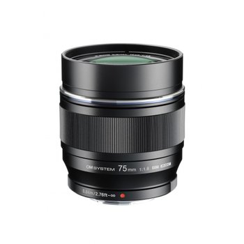 [해외] OM SYSTEM M.ZUIKO Digital ED 75mm F1.8 MFT (Olympus OM-D & PEN G 렌즈 고속 고정 초점 거리