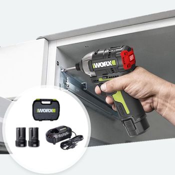 WORX 초경량 12V 충전식 WU132 임팩드라이버 풀세트