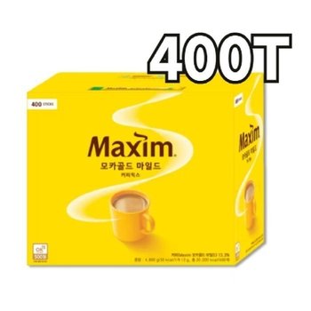 맥심 모카골드 커피믹스 400T 사무실 탕비실 대용량