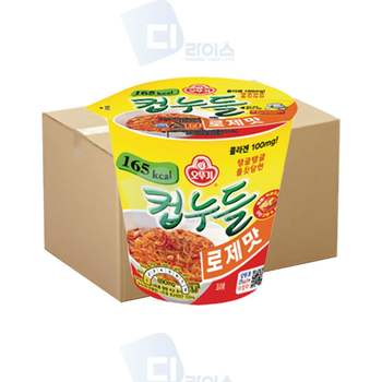 오뚜기 Q6D3F9I7 컵누들 로제맛 소컵 30개 컵라면 미니컵