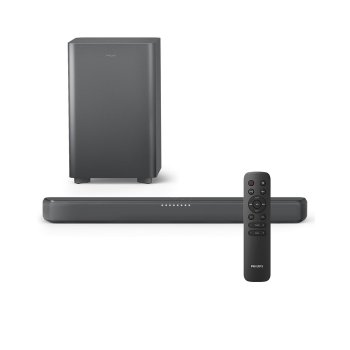 [해외] 필립스 사운드바 TV용 블루투스 5.4 스피커 240W TAB5309 서브우퍼 포함