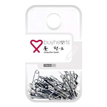 바이하츠 실버옷핀 소 CPS 박스(300개입) 클립 집게 침핀