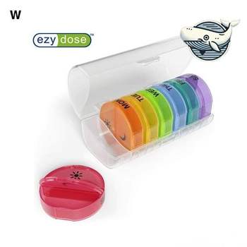 주간 약복용 정리함 알약 보관함 색상별 약통