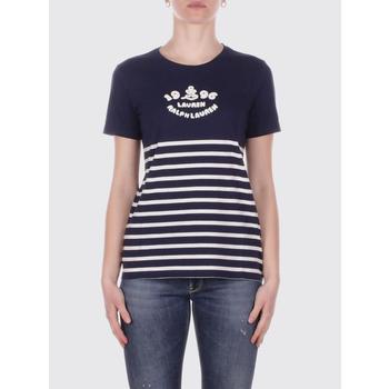 [해외] 26SS 랄프 로렌 반팔 티셔츠 200B21056 001 Blue