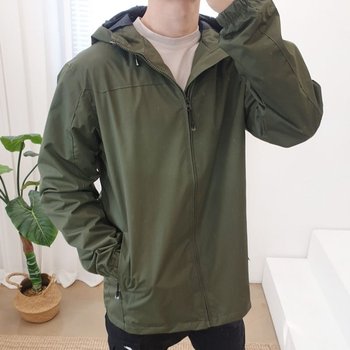 남성 후드 집업 윈드브레이커 바람막이 자켓 (WB70678)