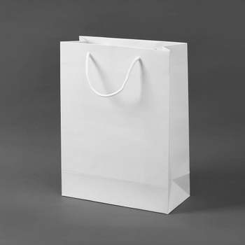 무지 U4N6Y7Z8 세로형 쇼핑백 10p(20x28cm) (화이트) 쇼핑봉투