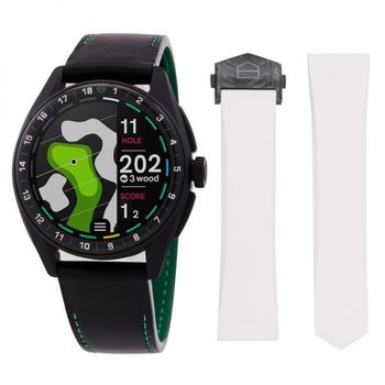 [해외] Tag Heuer 태그호이어 커넥티드 골프 에디션 쿼츠 아날로그-디지털 블랙 다이얼 남성 시계 76125