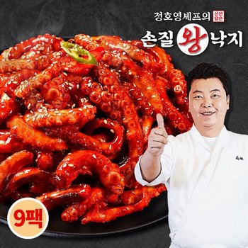 의 신선담은 손질왕낙지 170g x 9팩 + 비법담은 볶음소스 50g x 9팩