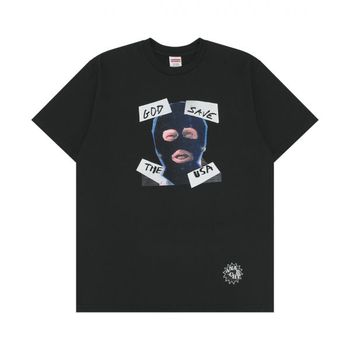 [해외] Supreme 슈프림 갓 세이브 어스 티셔츠 블랙 - 26SS
