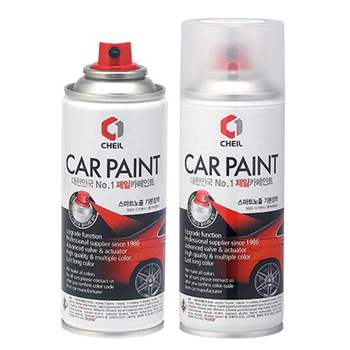 차량용 ODT432E2 카페인트 더뉴아반떼 N3S 슬릭실버 스프레이 페인트 자동차 도색 락카 셀프