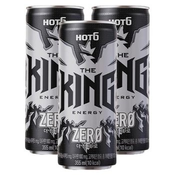 롯데 핫식스 더킹 란우 제로 355ml x 24개 (52433301)