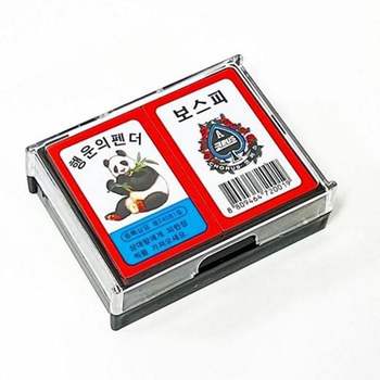 레저용 카드 화투패 성인용 플라스틱 게임 휴대용 고스톱