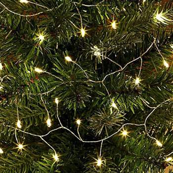 LED EZF704U3 지네 전구 웜색 리컨 300구 7.5m 야외조명