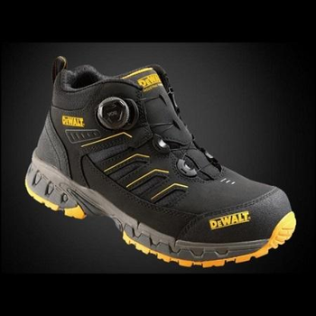[디월트] 다이얼 안전화 제네바5 6인치 블랙 옐로우 285mm