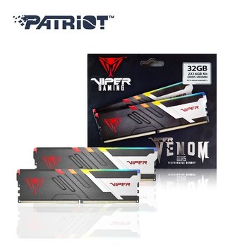 PATRIOT DDR5-6000 CL36 VIPER VENOM RGB 32GB(16Gx2)