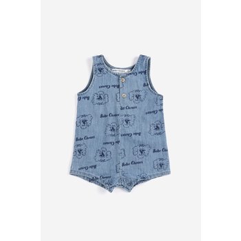 [공식스토어] 26SS 베이비 Pickles The Dog 올 오버 데님 플레이수트 B126AB078