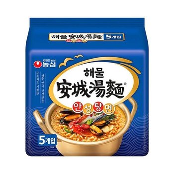 봉지라면 농심 해물 안성탕면 112g 40개 (15086544)