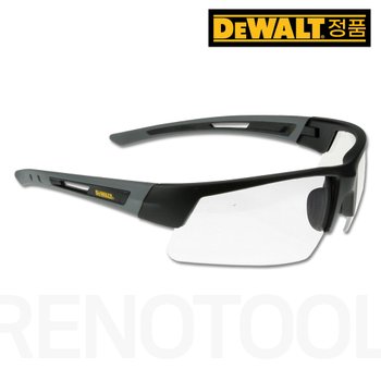 디월트 DPG100 1D 와이드뷰 보안경 (투명) 넓은시야 안정적 착용감 야외활동 작업용