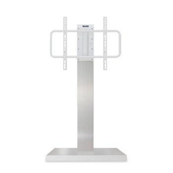 42~65인치 이동형 TV스탠드 DKS-1500H 화이트실버