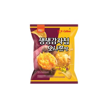 유어스 생생감자칩 오사쯔맛 55g x 9개