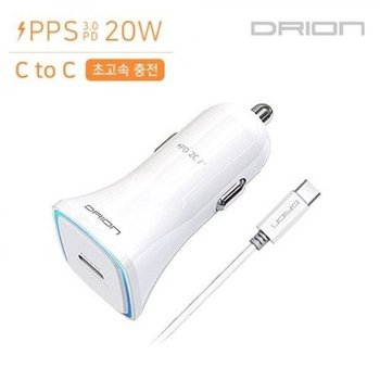 지원 C 후니케이스 PD20W 초고속 to 충전기C포트 차량 (WD9550F)