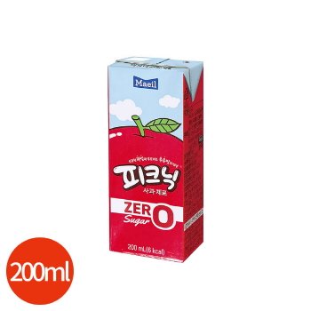 (매일) 피크닉 제로 사과 200mL (24팩)