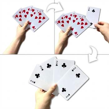 7이2로변하는카드 마술카드 매직카드 어린이마술 초등마술