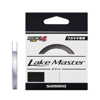 [해외] 시마노 SHIMANO 라인 레이크 마스터 EX PE4 60m 0.2호 화이트 LD-W41S 낚싯줄