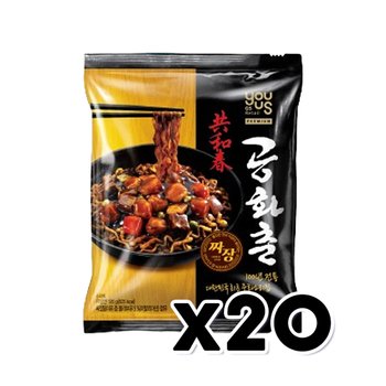 공화춘 짜장 봉지면 195g x 20개