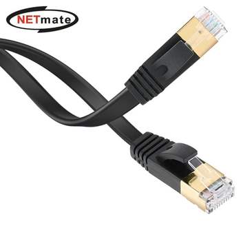 NMC-UF710S 406IQN46 CAT.7 STP 다이렉트 FLAT 케이블 1m