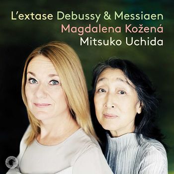 OLIVIER MESSIAEN/ CLAUDE DEBUSSY - L`EXTASE/ MAGDALENA KOZENA, MITSUKO UCHIDA 드뷔시, 메시