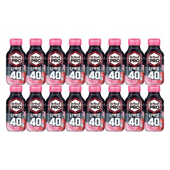 닥터유 프로 단백질 드링크 40g 딸기 350ml 16개