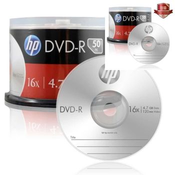 HP 16X 50P벌크 4.7GB 120min 통 공시디 DVD-R 공DVD 공CD DVD제작