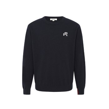 말본골프 M 캐시 혼방 크루넥 니트스웨터 NAVY (MAN) M6321PKT07NVY