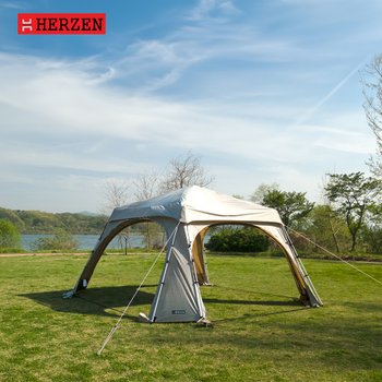 에르젠 라운지 이지쉘터 / 라운지쉘터 4면 출입문 탈착 천장 TPU 적용