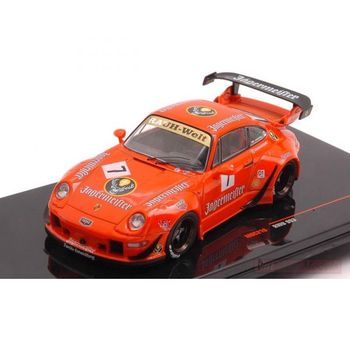 [해외] 독일 자동차 다이캐스트 모형 Ixo Model Compatible with Porsche RWB 993 Jagermeister 143 DIE