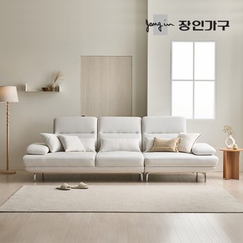 도이 4인용 스윙 타이보텍스 이지클린 패브릭 소파 (스툴 미포함)