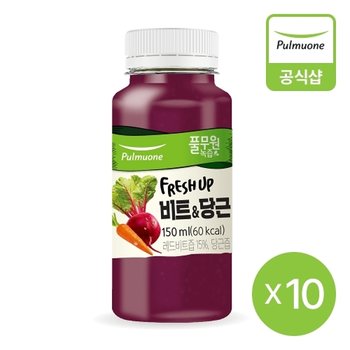 [풀무원] 프레시업 비트,당근 (150mlX10개)
