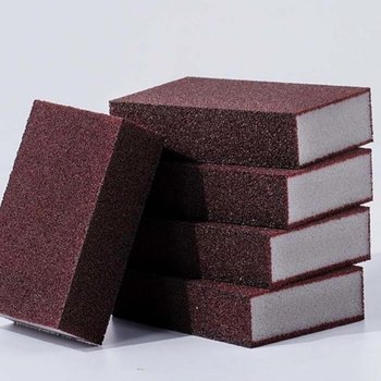 ( )찌든때 기름때 제거 샌딩 스펀지 수세미 5개입 주방 연마 패드 프라이팬 청소