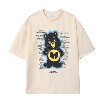 남자 캐주얼 캐리턱 베트곰 라운드 반팔 티셔츠 DS-TSH-Q365