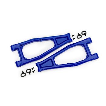 AX10929-BLUE Blue Upper Front HD Suspension Arms (L&R)