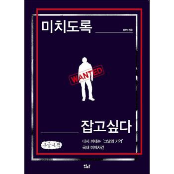 [큰글자도서] 미치도록 잡고 싶다 - 다시 꺼내는 그날의 기억, 국내 미제사건