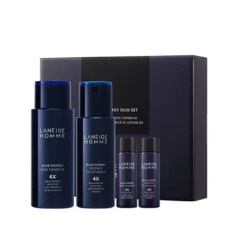 라네즈 옴므 블루 에너지 EX 2종세트 남성스킨로션 각질제거 피부정돈 피부진정 피부보습