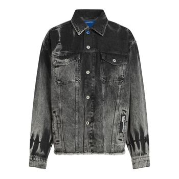 25 FW  블리치드 프린지 데님 재킷 B1W140291MW TP444493654 147865397