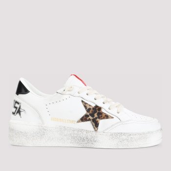 [해외] 골든구스 볼스타 레오파드 스타 패치 스니커즈 GWF00804F007323 10889