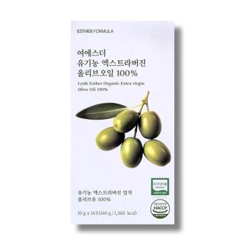 여에스더 유기농 엑스트라버진 올리브오일 100% 10g 14포 1박스 /wb (S43700519)
