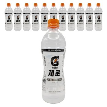 롯데 게토레이 제로 600ml x 12PET