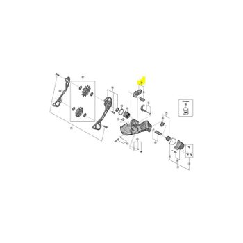 [해외] 시마노(SHIMANO) RD-RX805-GS B지쿠미 Y3FC98010