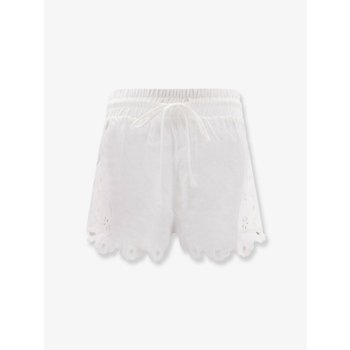 [해외] [FARM RIO] 여성 반바지 린넨 퍼포레이티드 336580 L0025 OFFWHITE /12